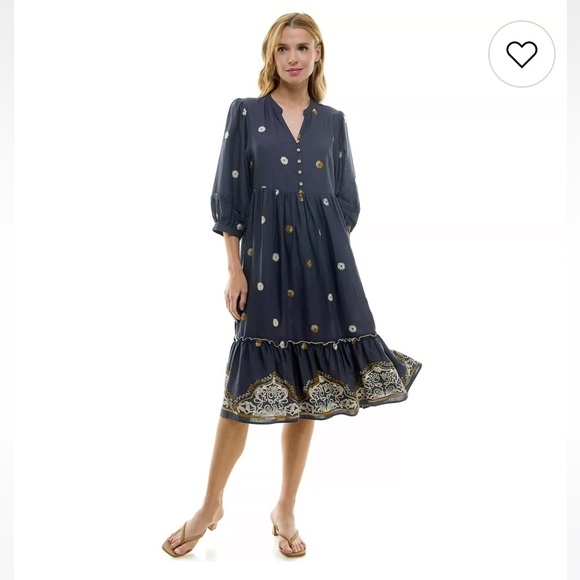 figueroa & flower Dresses & Skirts - Figueroa & Flower Dress, navy, women’s size L